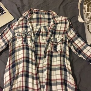 Plaid lumberjack shirt